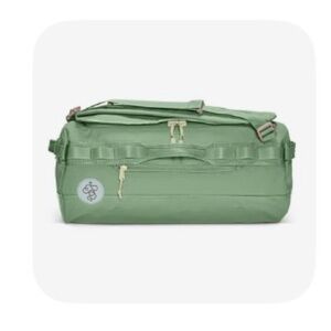 Sleek Green Travel Duffel Bag
